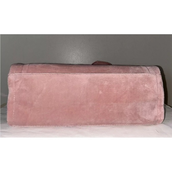 🌟SOLD🌟NEW! JUICY COUTURE Velour Big Spender Tote Bag Dusty Blush Pink - Picture 9 of 9